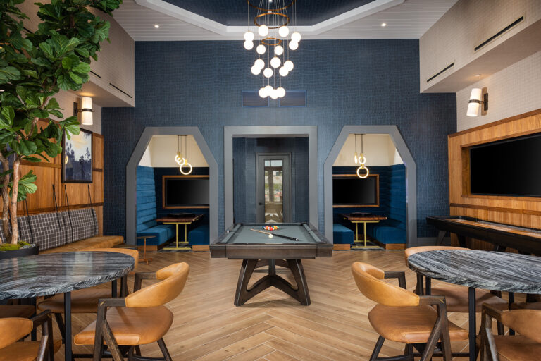 Halcyon House Club Room. Costa Mesa, CA