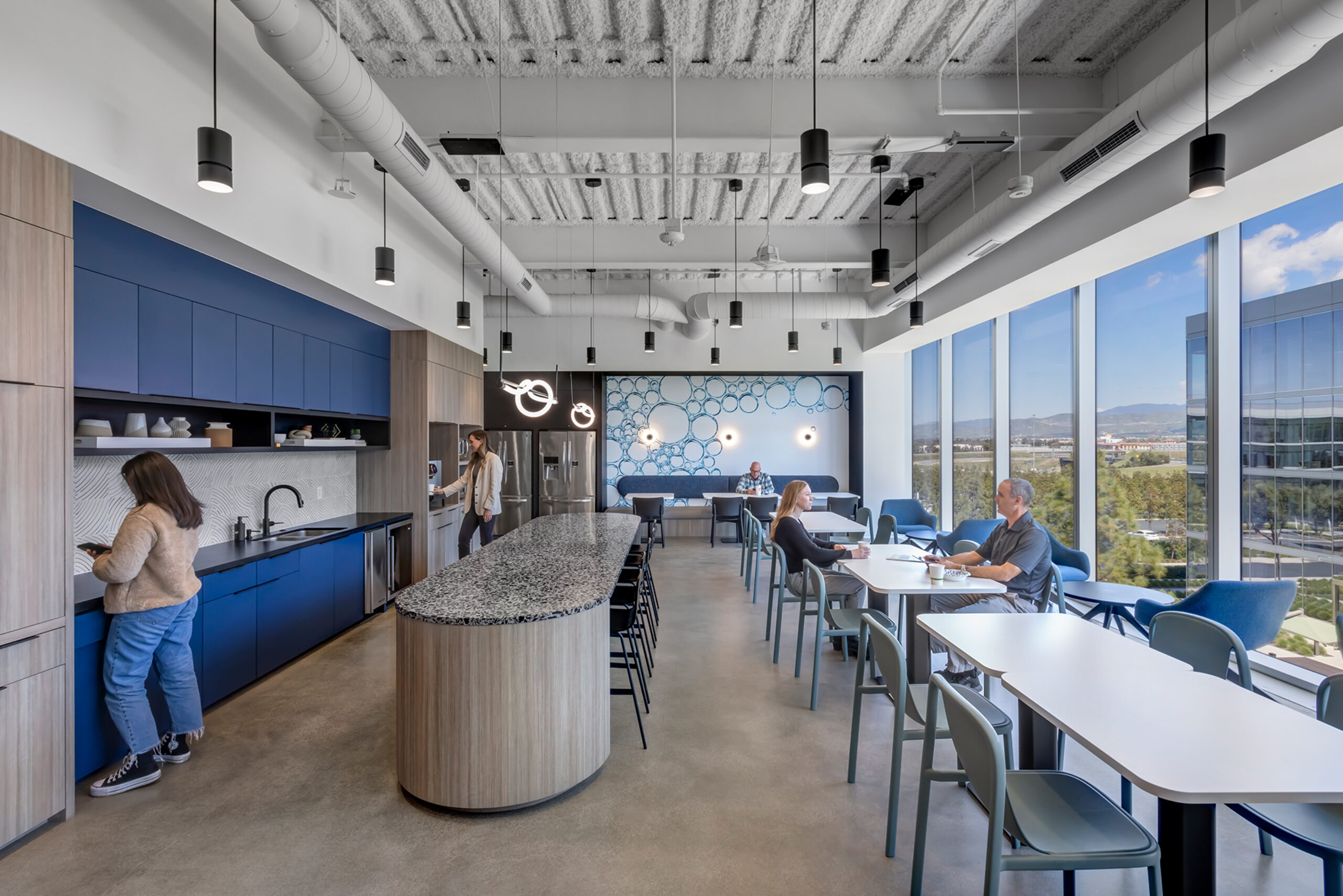 Breakroom at Fisher & Paykel Healthcare